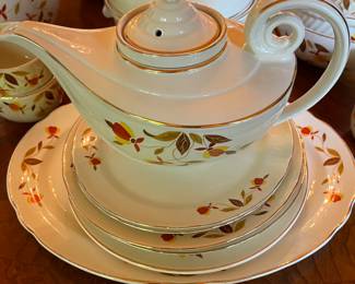 Hall Autumn Leaf Dinnerware