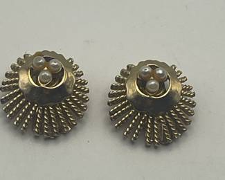 Vintage Coro Clip Earrings