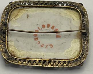Czech Antique Brooch