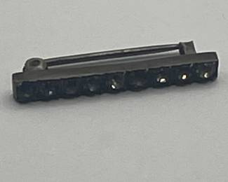Sterling Bar Pin