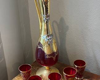 Murano Set with Sticker in Tact