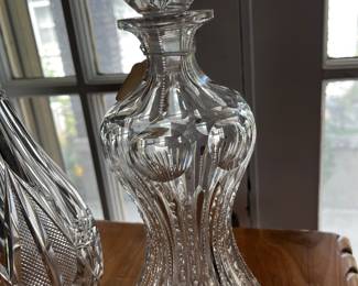 Beautiful Cut Glass Decanter