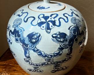 Antique Chinese Qing Ginger Jar
