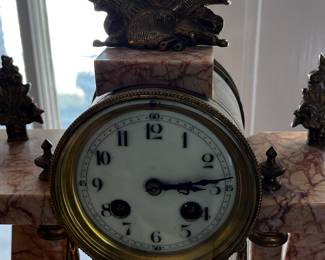 Great Antique Mantle Set
