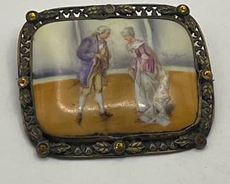 Czech Antique Brooch