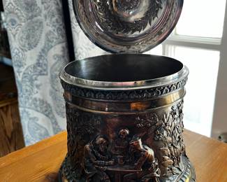 Antique Biscuit Barrel