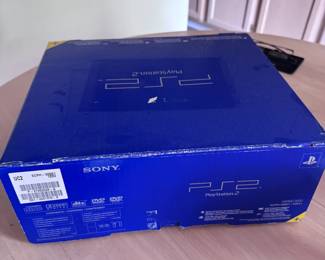 PS2, used, in box