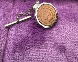 Indian Penny Tie Pin $5.00