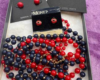 Red and Blue Jewelry $8.00 All