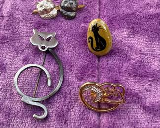 Cat Pins $10.00 ALL