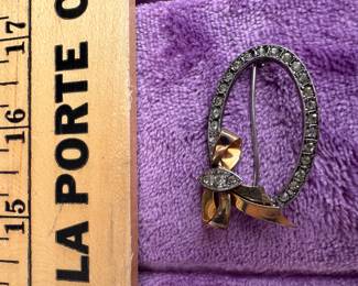 1/20 12 K and Sterling Pin $10.00