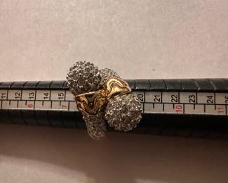 Size 8 Double Ball Ring Costume $12.00