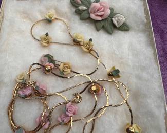 Costume Pink Rose Set $6.00