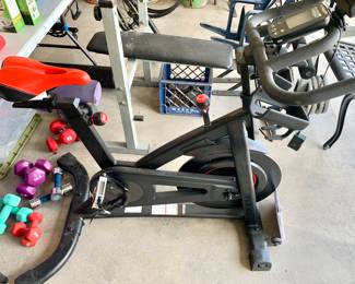 Bow flex stationary exercise bike