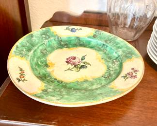 Vintage Floral Platter