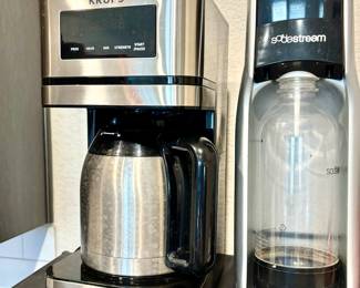 Krups Coffe Maker, Soda stream maker