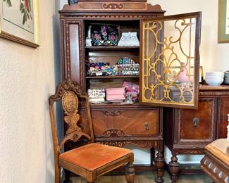 Antique furniture, Consuela bags, Coach, Kate Spade