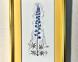 Floral art by Liz Potter