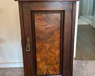 Antique Wood Pot Cupboard (nightstand)