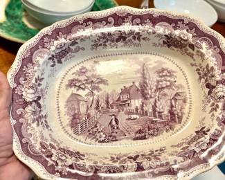 Antique platter for residence of Richard Jordan