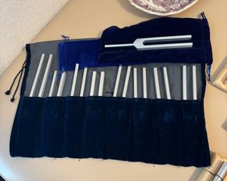Modern Tuning forks set