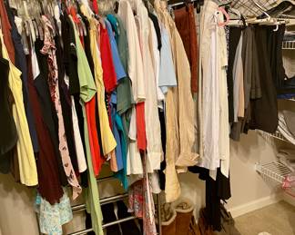 Ladies shoes and clothes