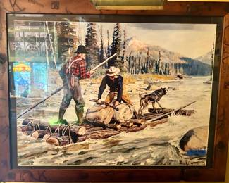 Signed Phillip Goodwin 36” wide $250