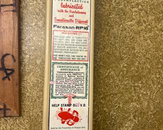 Vintage Protex 25 cent  prophylactic machine $185