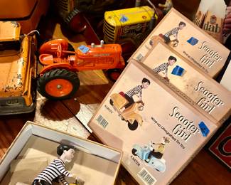 Vintage Scooter Girl NIB $20ea 3 available
Vintage & Antique Toy Tractors