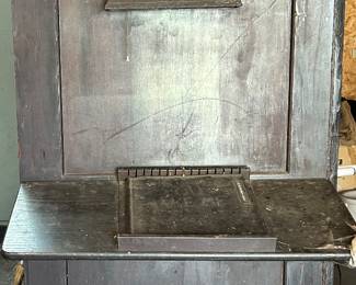 Vintage Bell Systems wood phone booth with  rotary coin pay phone & overhead light. Working
$2500