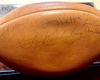 1968 Bears Team Signed Football $850