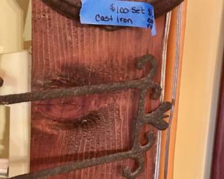 John Deere Cast Iron plates set $100