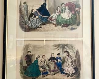 18 x 25”h framed print $45