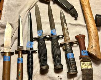 Hand held knives