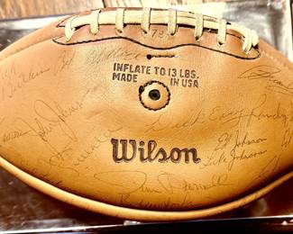 1968 Bears Team Signed Football $850