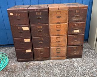 oak file cabinets