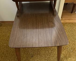 Mid-century Modern Tiered Side Table