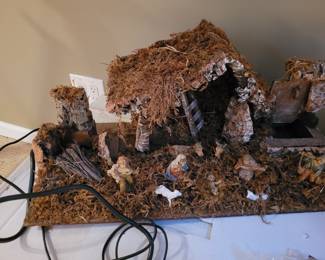 Nativity manger christmas set