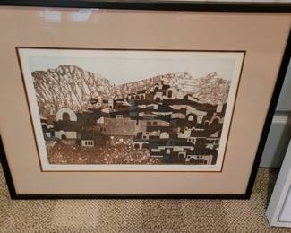 Mexican artwork signed and numbered