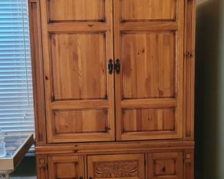 Large t v armore