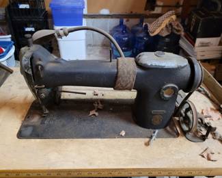Antique song machine with decorative table