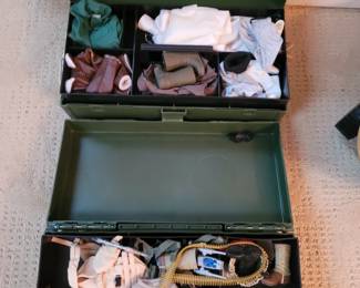 GI Joe lockers with accessories