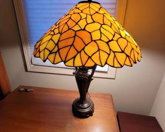 Stain Glass Lamps set of 2