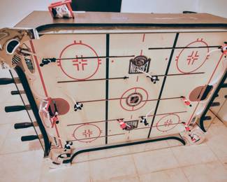 Foos ball table top