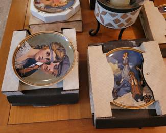 Collectible norman rockwell plates rediscovery of women