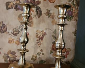 Solid Brass candle holders