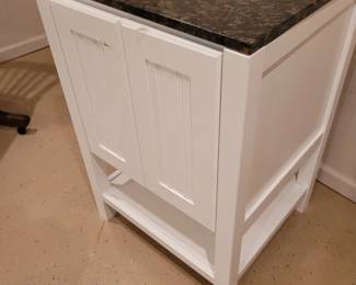 Bathroom vanity.