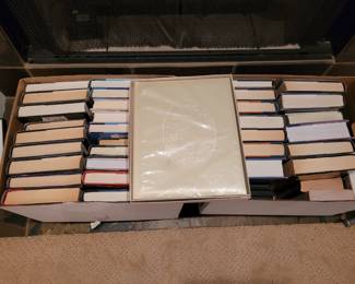 Hard cover books
