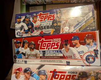 This is a fantastic opportunity for any baseball fan or card collector to get a complete, factory-sealed set of Topps baseball cards. Each box contains every base card from the Series 1 and Series 2 releases of the specified year, making them a perfect way to own a complete collection of that season's top stars and key rookies. These sets are ideal for a hobbyist, a fan who wants to follow their favorite players, or a gift for a young baseball enthusiast.