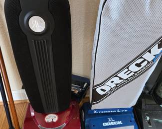 Riccar & Oreck vacuums